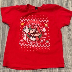 Holiday Mario Graphic T-Shirt